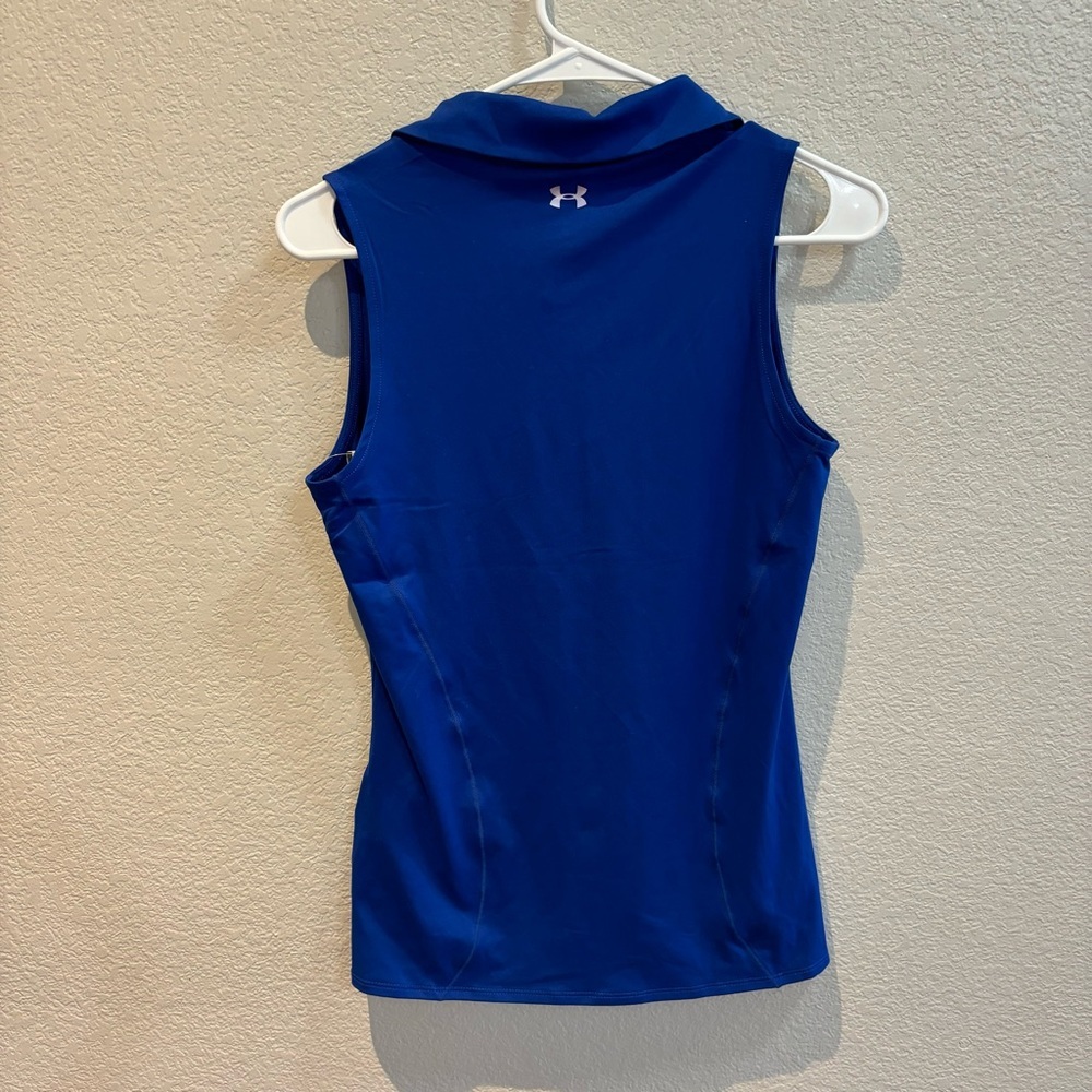 NWT Under Armour Sleeveless Golf Polo - Picture 3 of 3